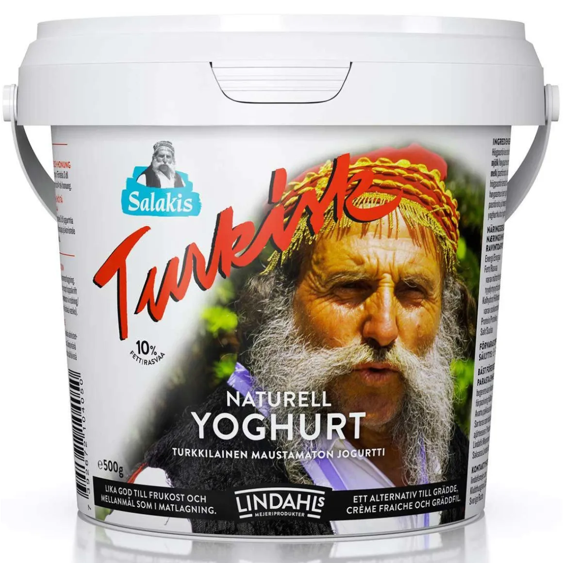 SALAKIS TURKKILAINEN JOGURTTI 10% 500 G