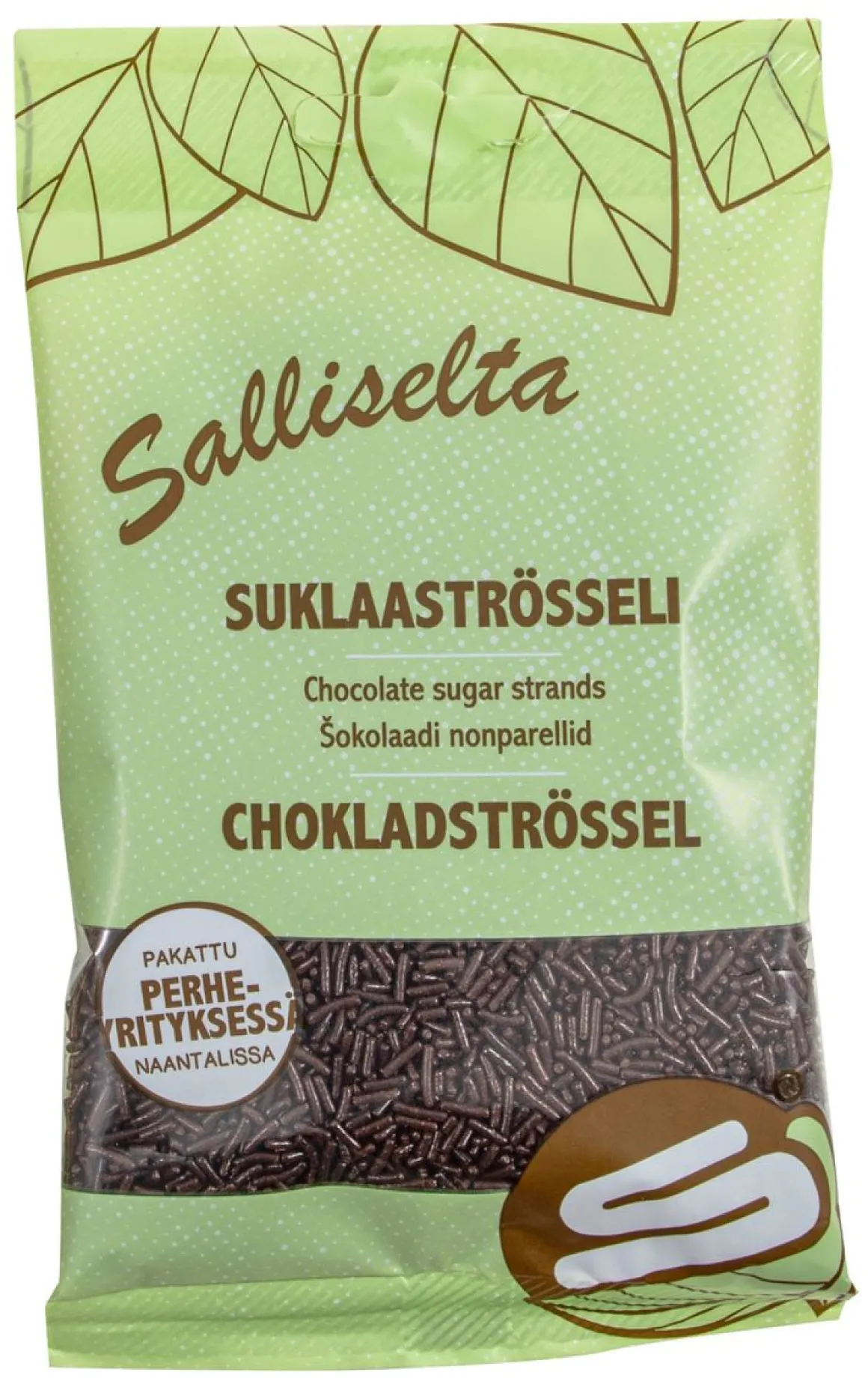 SALLINEN SUKLAASTRÖSSELI 100 G