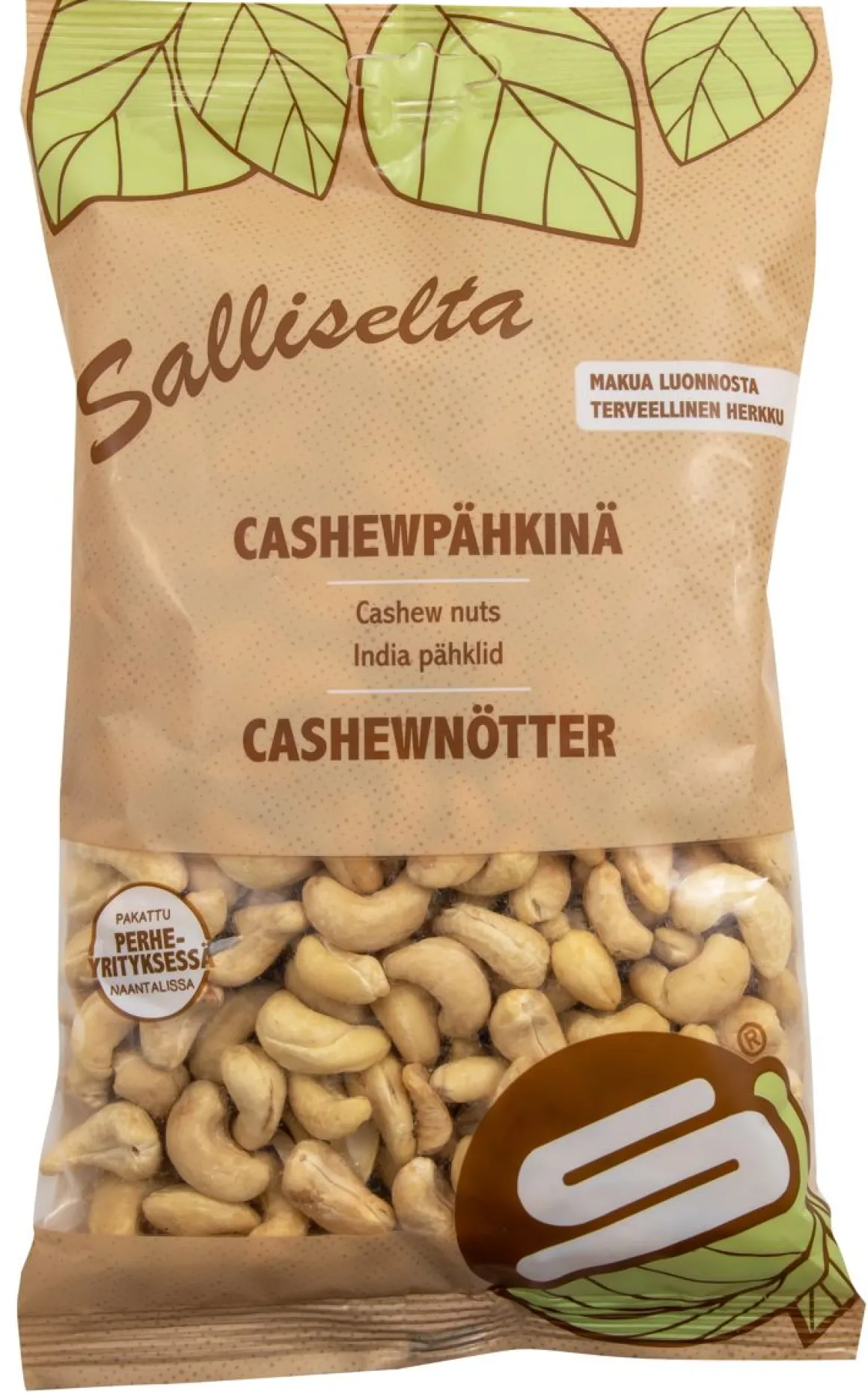 SALLINEN CASHEWPÄHKINÄ 400 G