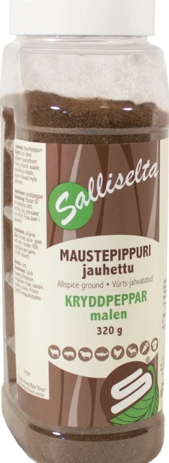 SALLINEN MAUSTEPIPPURI JAUHETTU 320 G