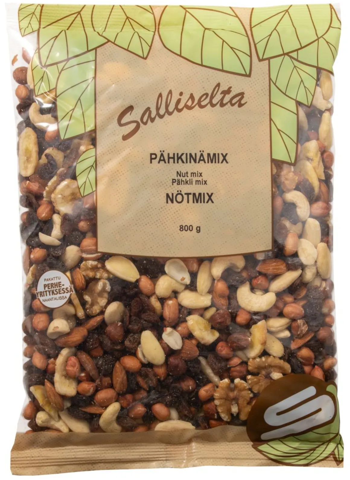 SALLINEN PÄHKINÄMIX 800 G