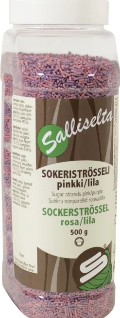 SALLINEN PINKKI-LILA STRÖSSELI 500 G