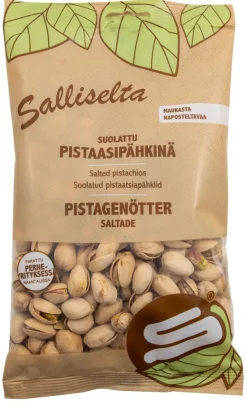 SALLINEN PISTAASIPÄHKINÄ  250 G