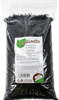 SALLINEN SALMIAKKILASTU MUSTA  2 KG
