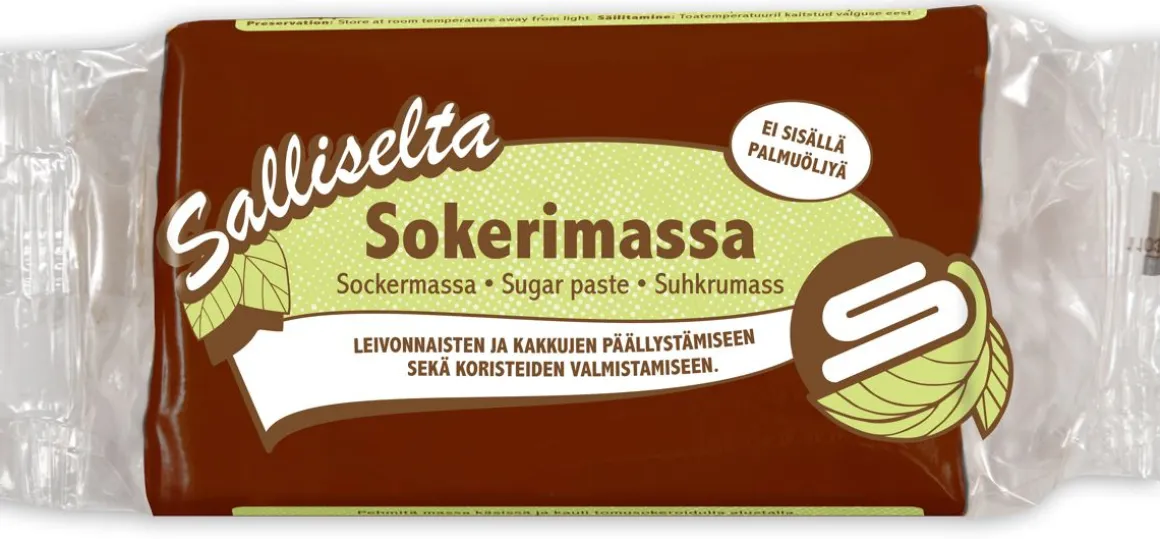 SALLINEN SOKERIMASSA RUSKEA 250 G