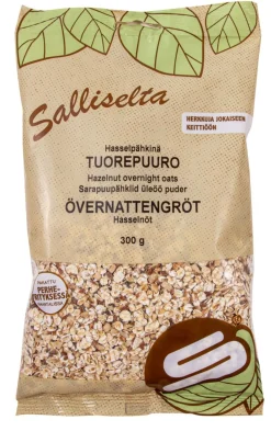 SALLINEN TUOREPUURO HASSELPÄHKINÄ 300 G