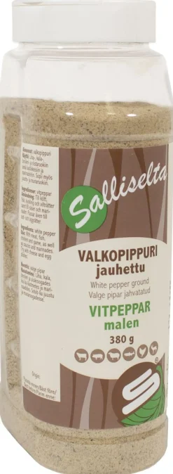 SALLINEN VALKOPIPPURI JAUHETTU 380 G