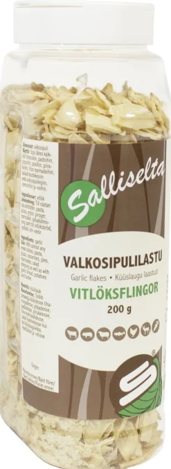 SALLINEN VALKOSIPULILASTU 200 G