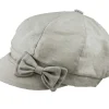 SALON PELLAVALAKKI MIA LINEN BOW, BEIGE, 59