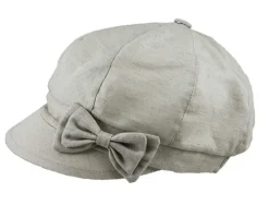 SALON PELLAVALAKKI MIA LINEN BOW, BEIGE, 57