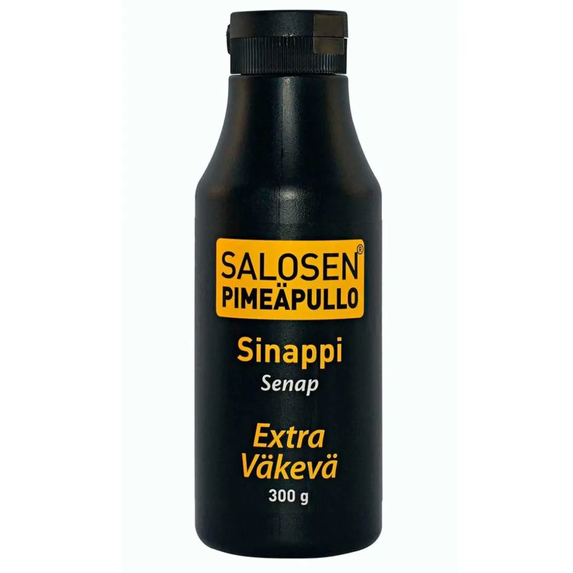 SALOSEN PIMEÄPULLO SINAPPI EXTRA VÄKEVÄ 300 G