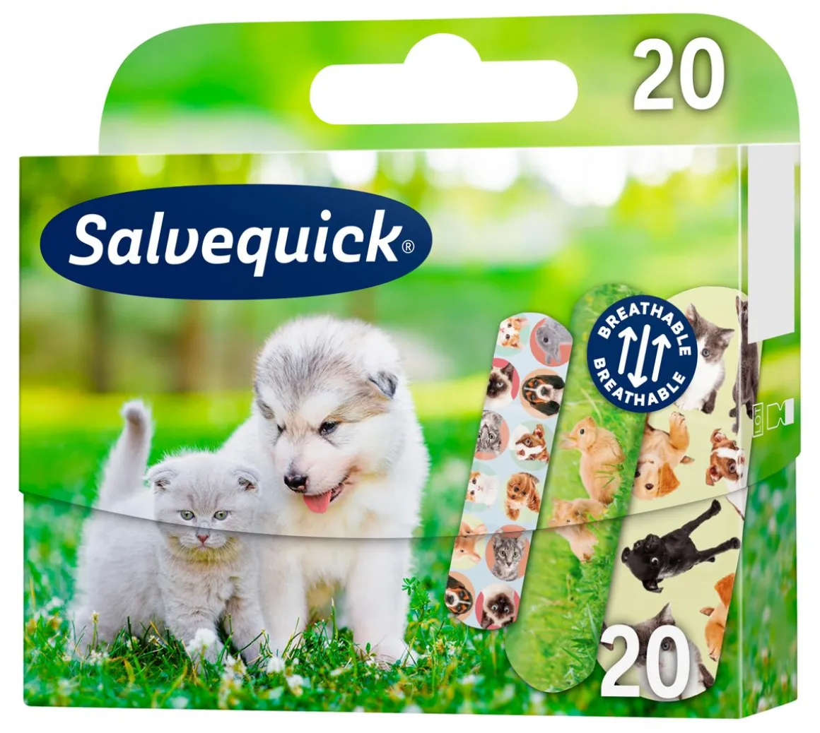 SALVEQUICK ANIMAL PLANET LAASTARI 20KPL 20 KPL