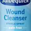 SALVEQUICK MED WOUND CLEANSER STERILE SPRAY STERIILI SUOLALIUOS 1