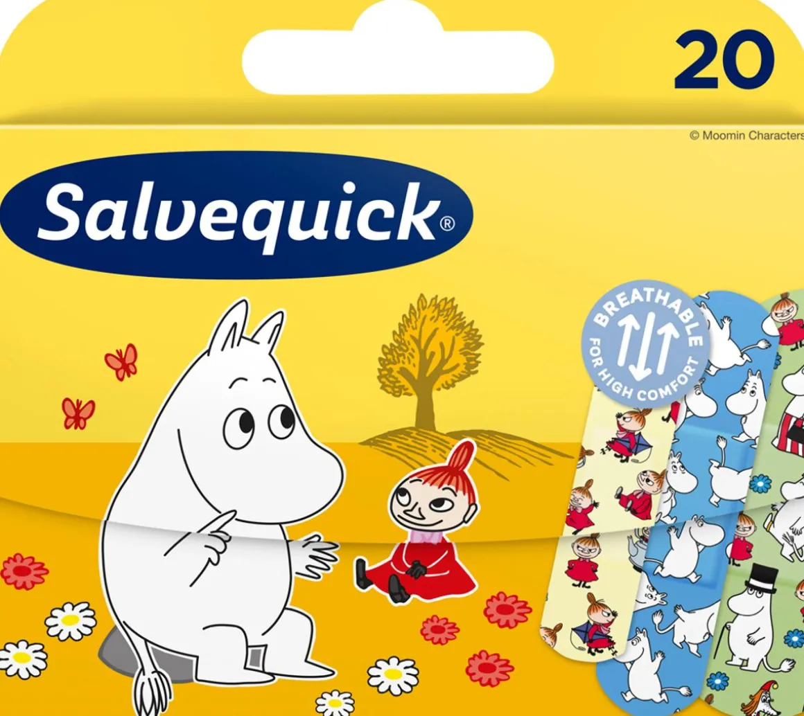 SALVEQUICK MUUMI LASTENLAASTARI 3 KOKOA 20 KPL