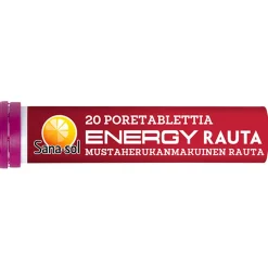 SANA-SOL FE-ENERGY PORE MUSTAHERUKANMAKU 20 KPL