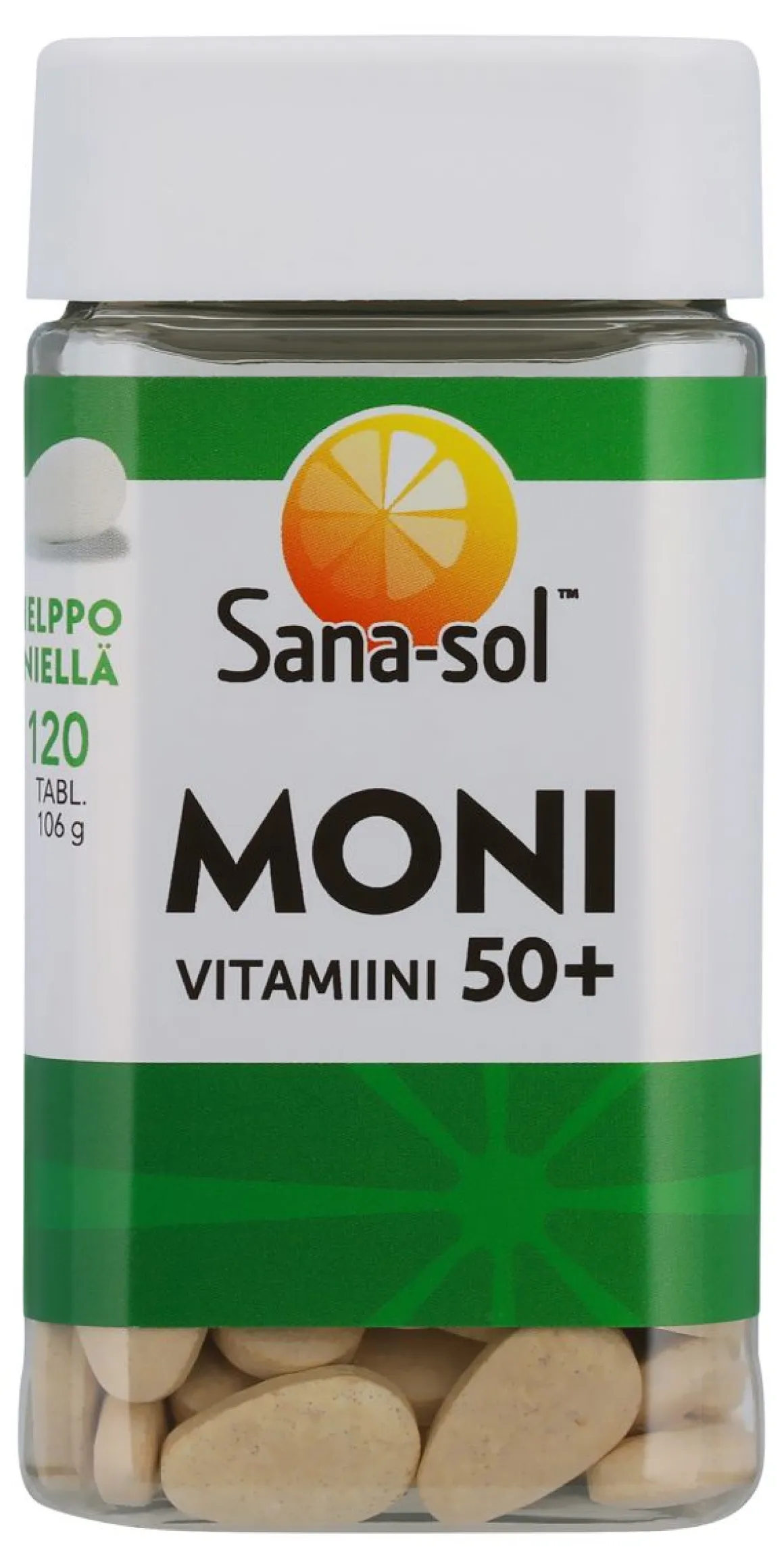 SANA-SOL MONIVITAMIINI 50+ 120 KPL