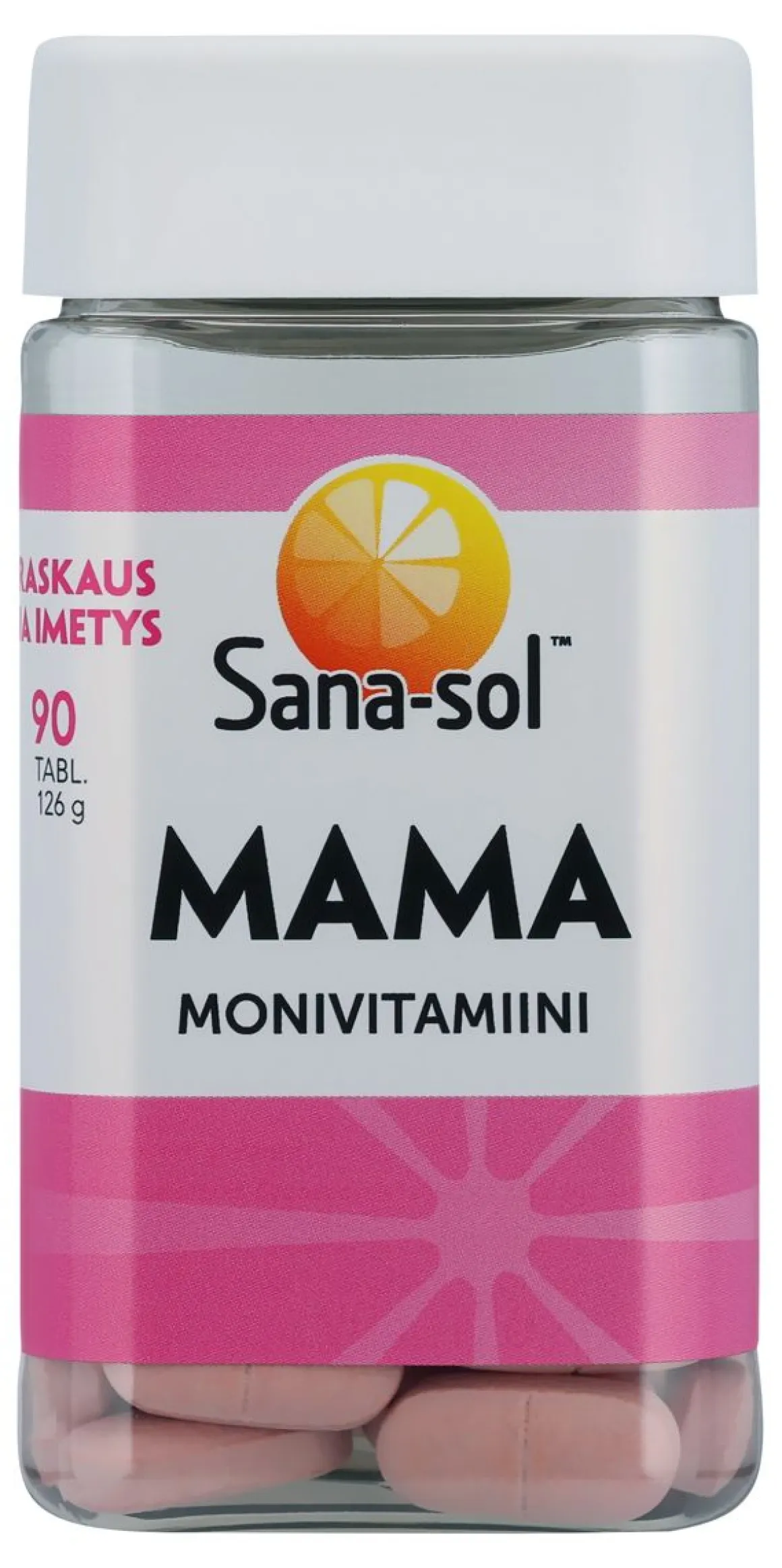 SANA-SOL MAMA MONIVITAMIINI 90 KPL