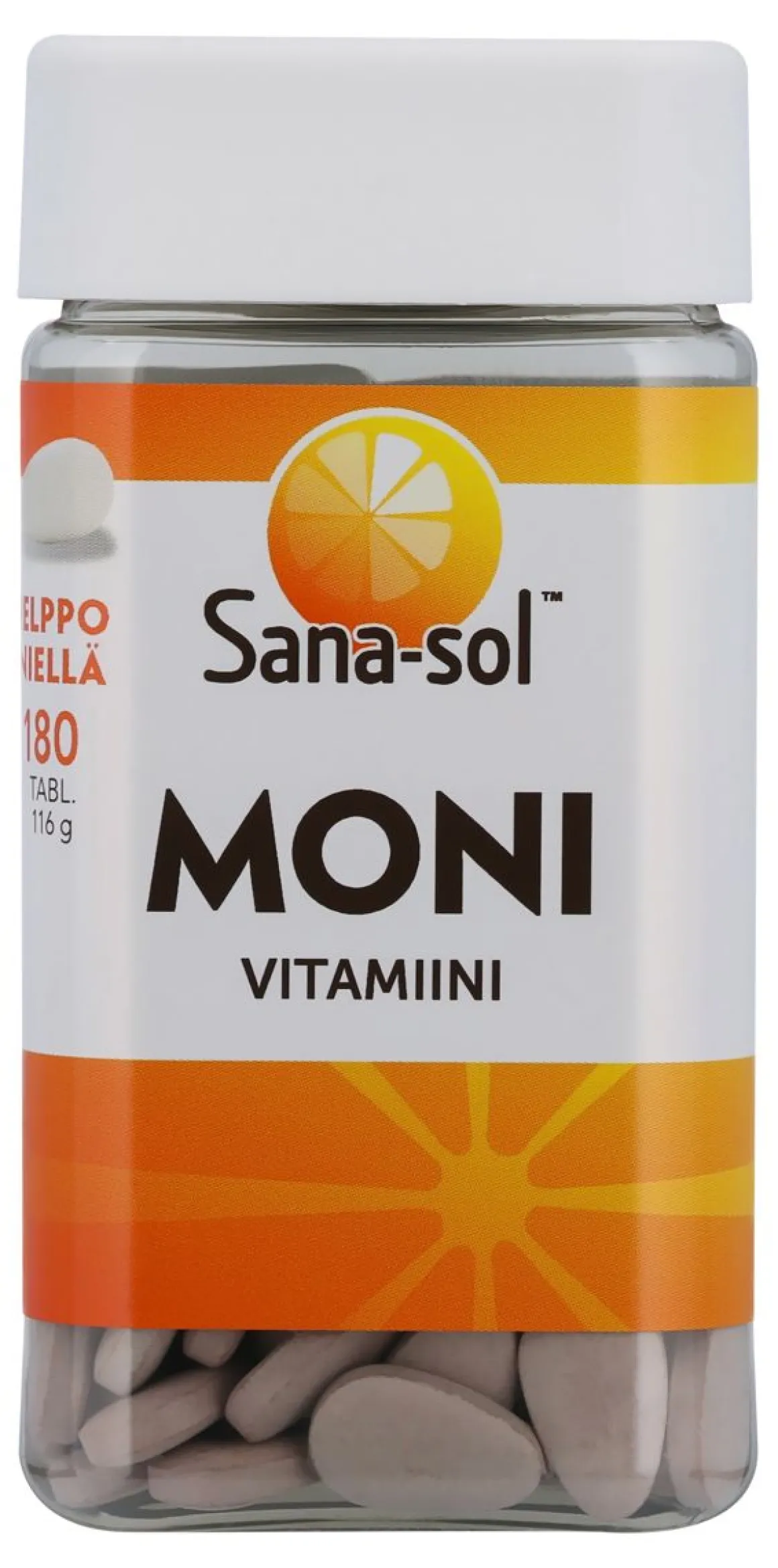 SANA-SOL MONIVITAMIINI 180 KPL
