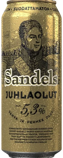 SANDELS 5,3% JUHLAOLUT SUODATTAMATON TLK 500 ML