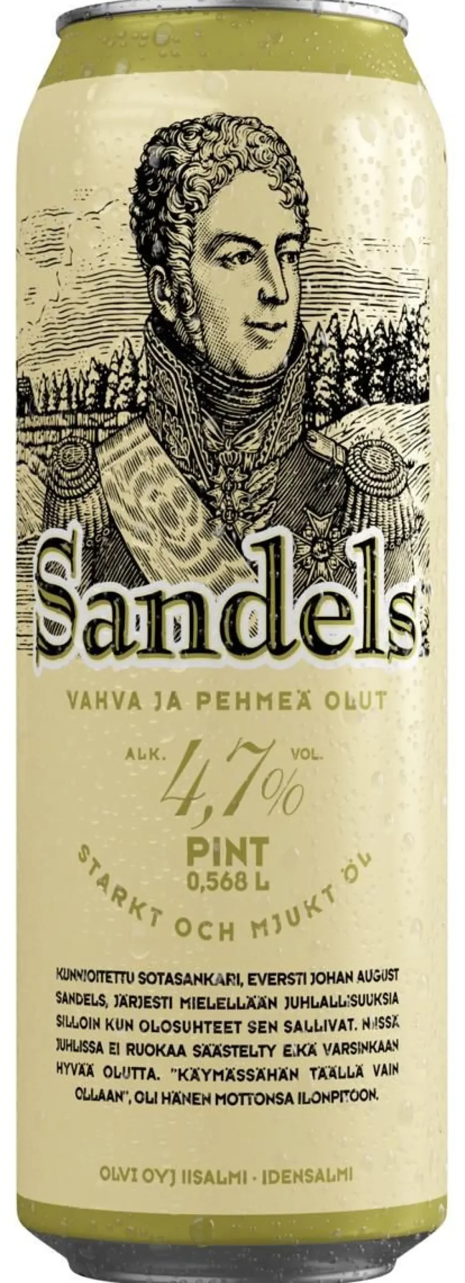 SANDELS 4,7% PINTTI TLK 568 ML
