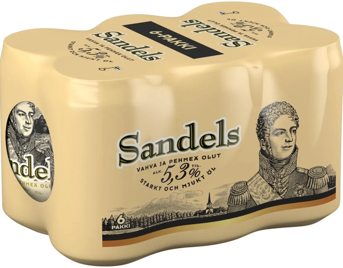 SANDELS 5,3% 0,33 TLK 6-PACK 1,98 L