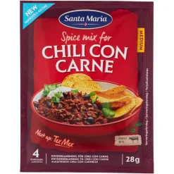 SANTA MARIA TEX MEX CHILI CON CARNE SPICE MIX 28 G