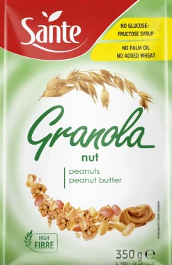 SANTE KAURAGRANOLA PÄHKINÄT  350 G