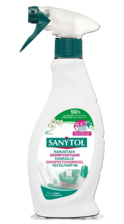 SANYTOL TEKSTIILINRAIKASTIN JA DESINFIOINTIAINE 500 ML