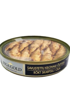 SAVUSTETTU KILOHAILI ÖLJYSSÄ MUOVIKANSI. 120 G