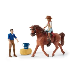 SCHLEICH HORSE AUTO JA TRAILERI-LEIKKISETTI