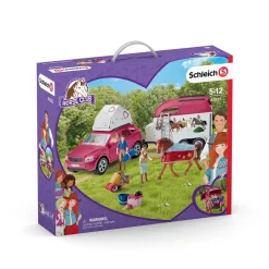 SCHLEICH HORSE AUTO JA TRAILERI-LEIKKISETTI