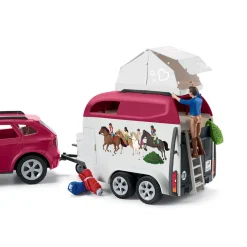 SCHLEICH HORSE AUTO JA TRAILERI-LEIKKISETTI