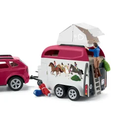 SCHLEICH HORSE AUTO JA TRAILERI-LEIKKISETTI