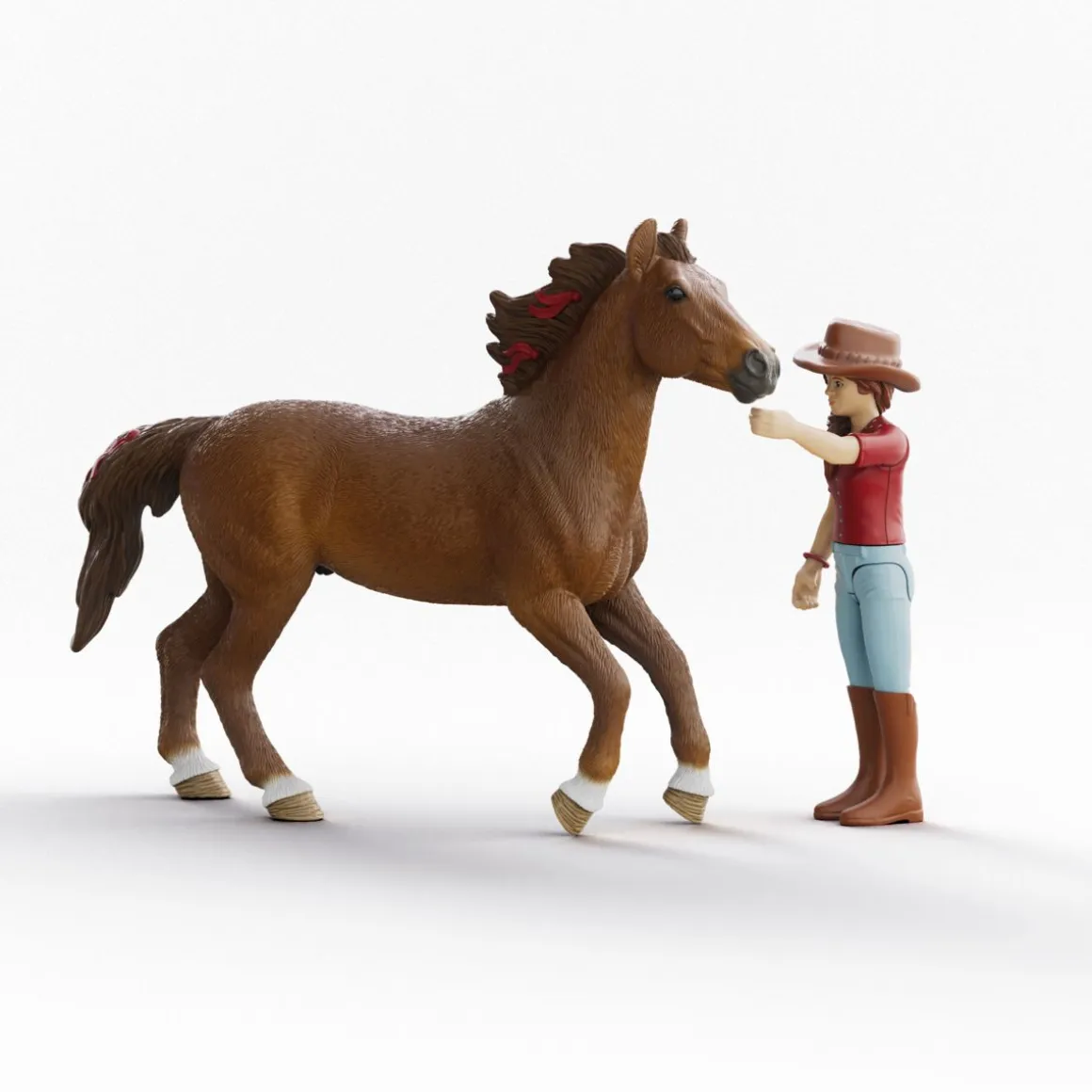 SCHLEICH HORSE CLUB HANNAH & CAYENNE
