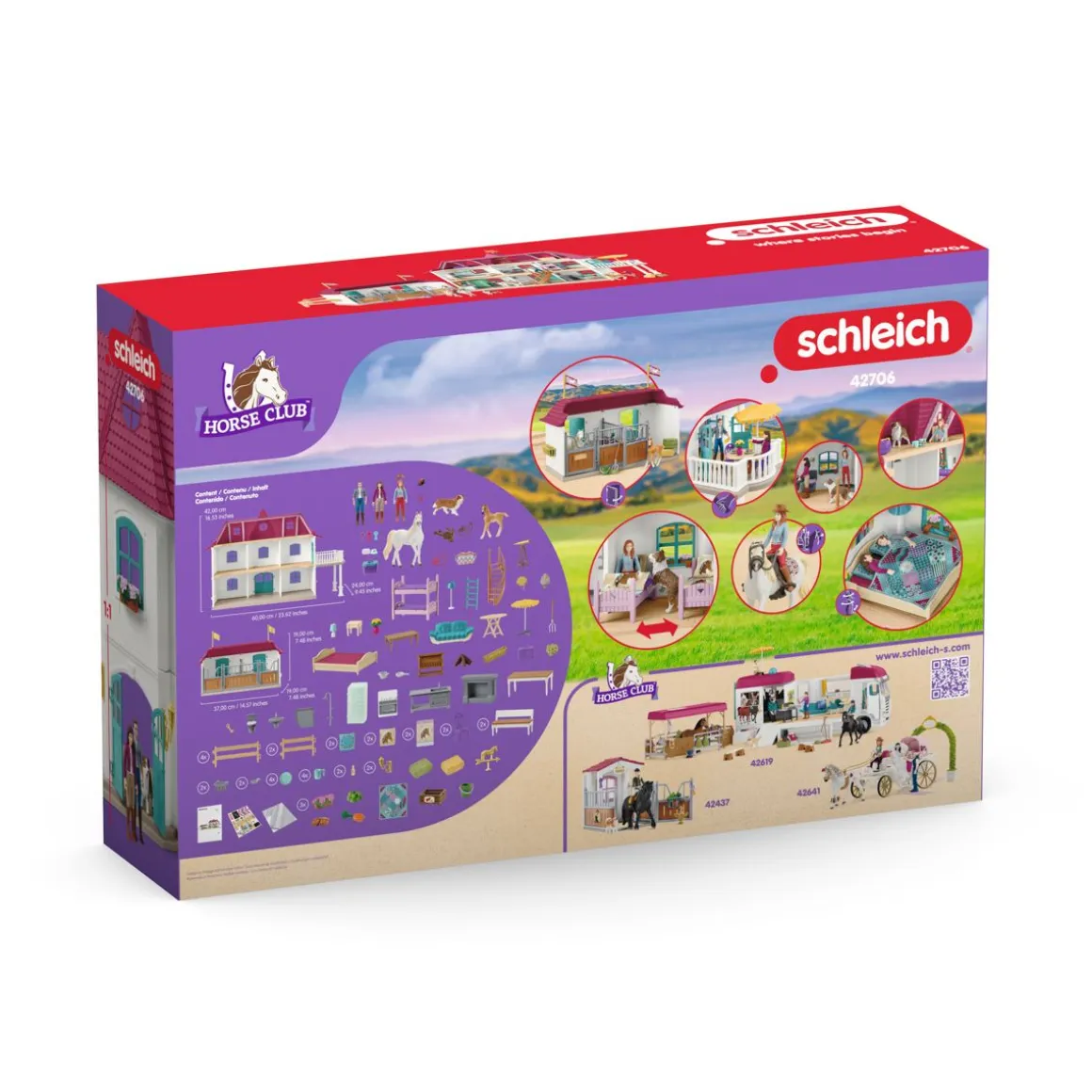 SCHLEICH HORSE CLUB LAKESIDE MAATALO JA TALLI