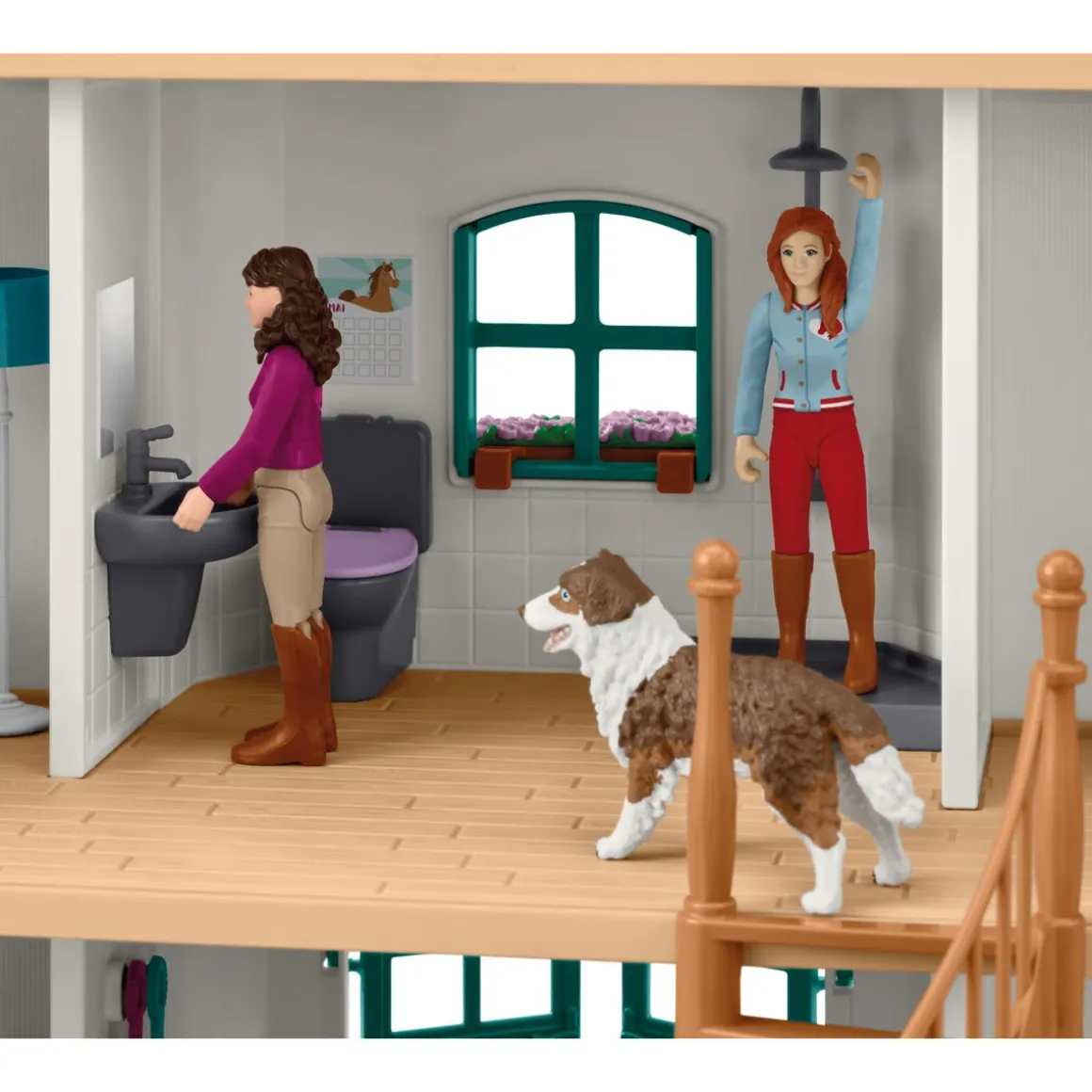 SCHLEICH HORSE CLUB LAKESIDE MAATALO JA TALLI