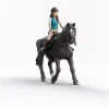 SCHLEICH HORSE CLUB LISA & STORM