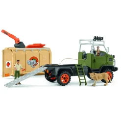 SCHLEICH ELÄINTEN PELASTUSAJONEUVO