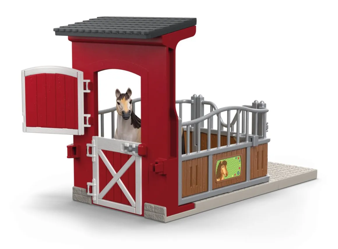 SCHLEICH FARM WORLD PONIBOKSI JA MUSTANGI TAMMA