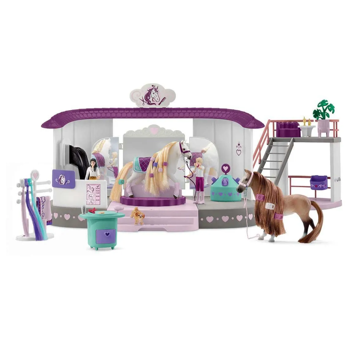 SCHLEICH HEVOSTEN KAUNEUSSALONKI