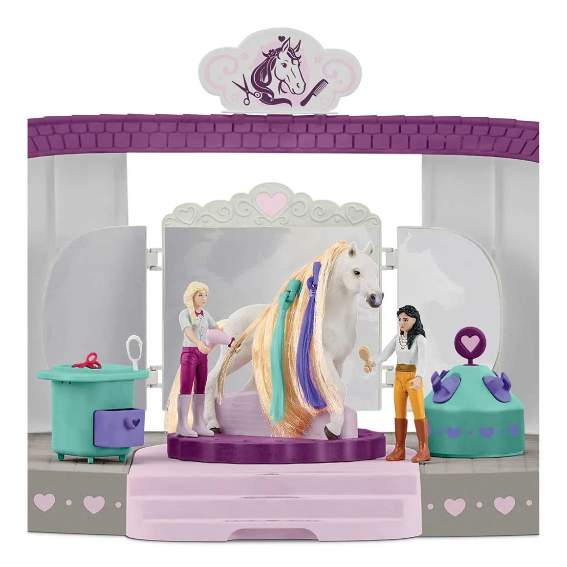 SCHLEICH HEVOSTEN KAUNEUSSALONKI