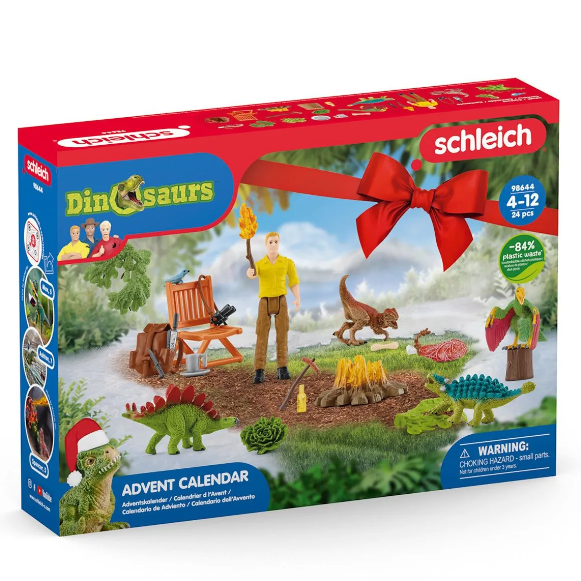 SCHLEICH LELUJOULUKALENTERI DINOSAURS 2022