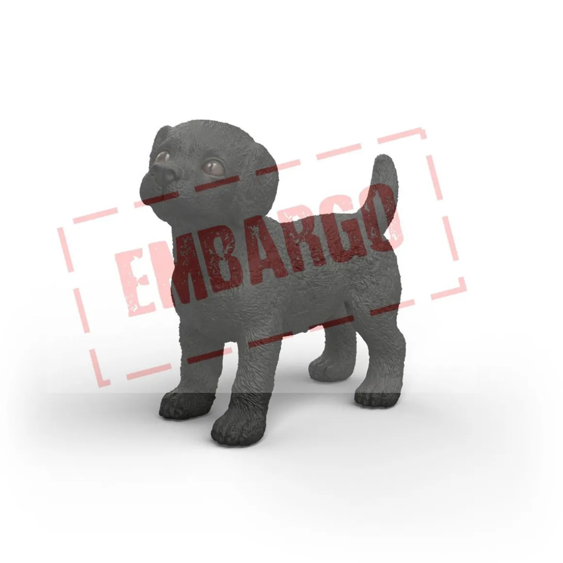 SCHLEICH MUSTA LABRADORINNOUTAJA PENTU
