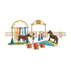 SCHLEICH PONY AGILITY TRAINING