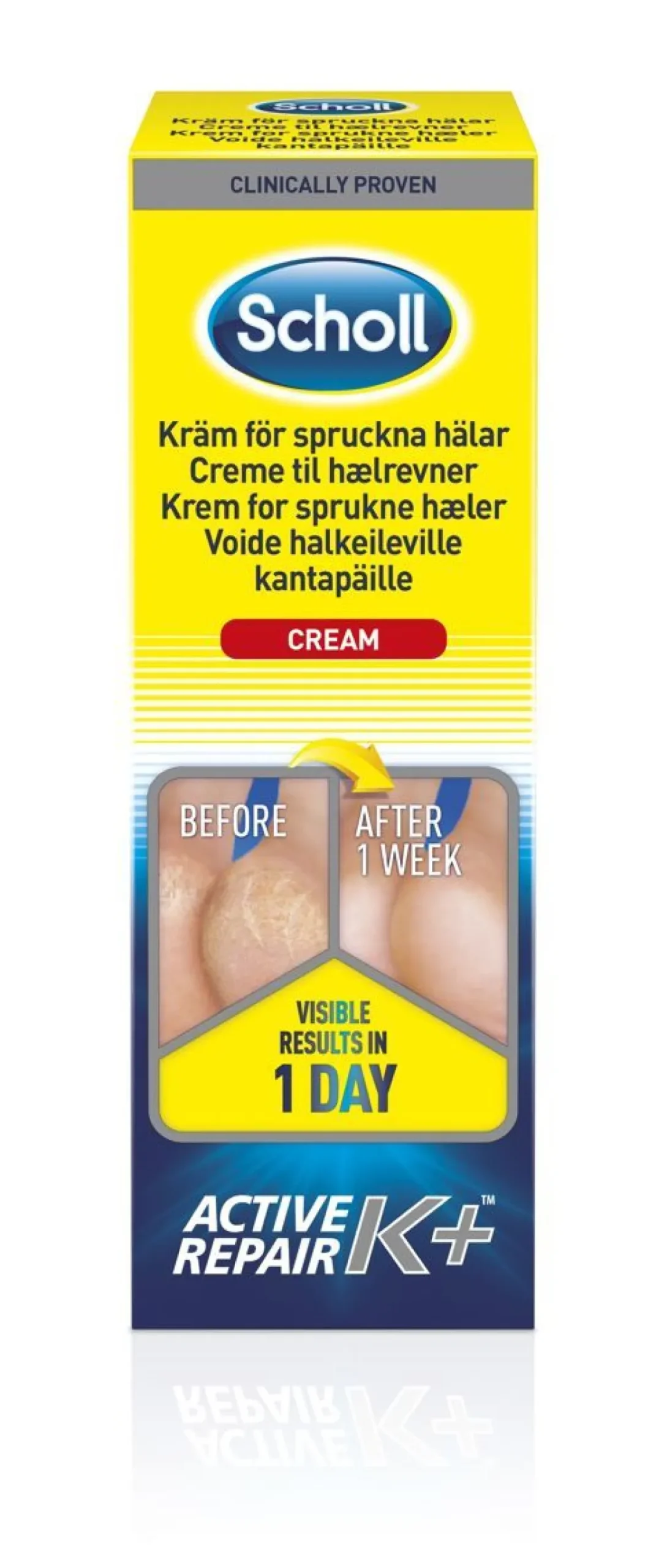 SCHOLL PROFESSIONAL VOIDE HALKEAVILLE KANTAPÄILLE 60 ML