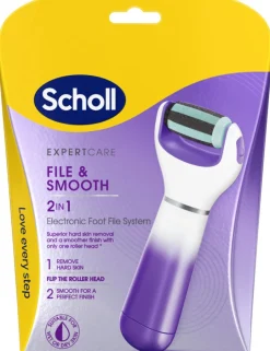 SCHOLL ELEKTRONINEN JALKARASPI 2IN1 PURPLE