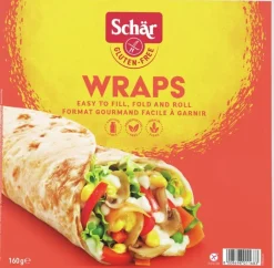 SCHÄR WRAPS GLUTEENITON 2KPL 160 G