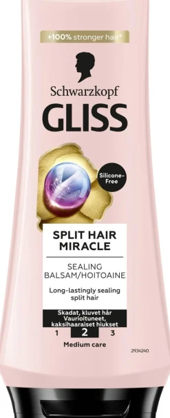 SCHWARZKOPF GLISS SPLIT ENDS MIRACLE HOITOAINE 200 ML