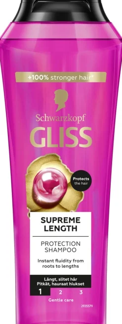SCHWARZKOPF GLISS SUPREME LENGTH SHAMPOO 250 ML
