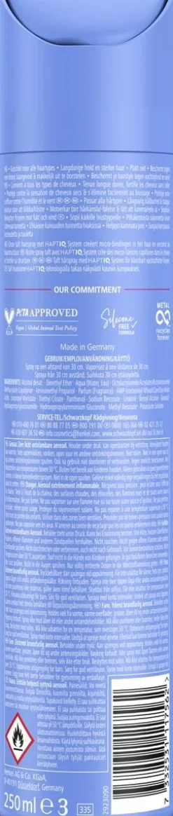 SCHWARZKOPF TAFT ULTRA HIUSKIINNE 250 ML